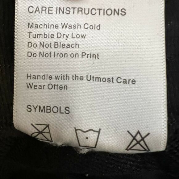 Profound Aesthetic PRFND Tape Sweatpants Black Size‎ Medium - Picture 8 of 8